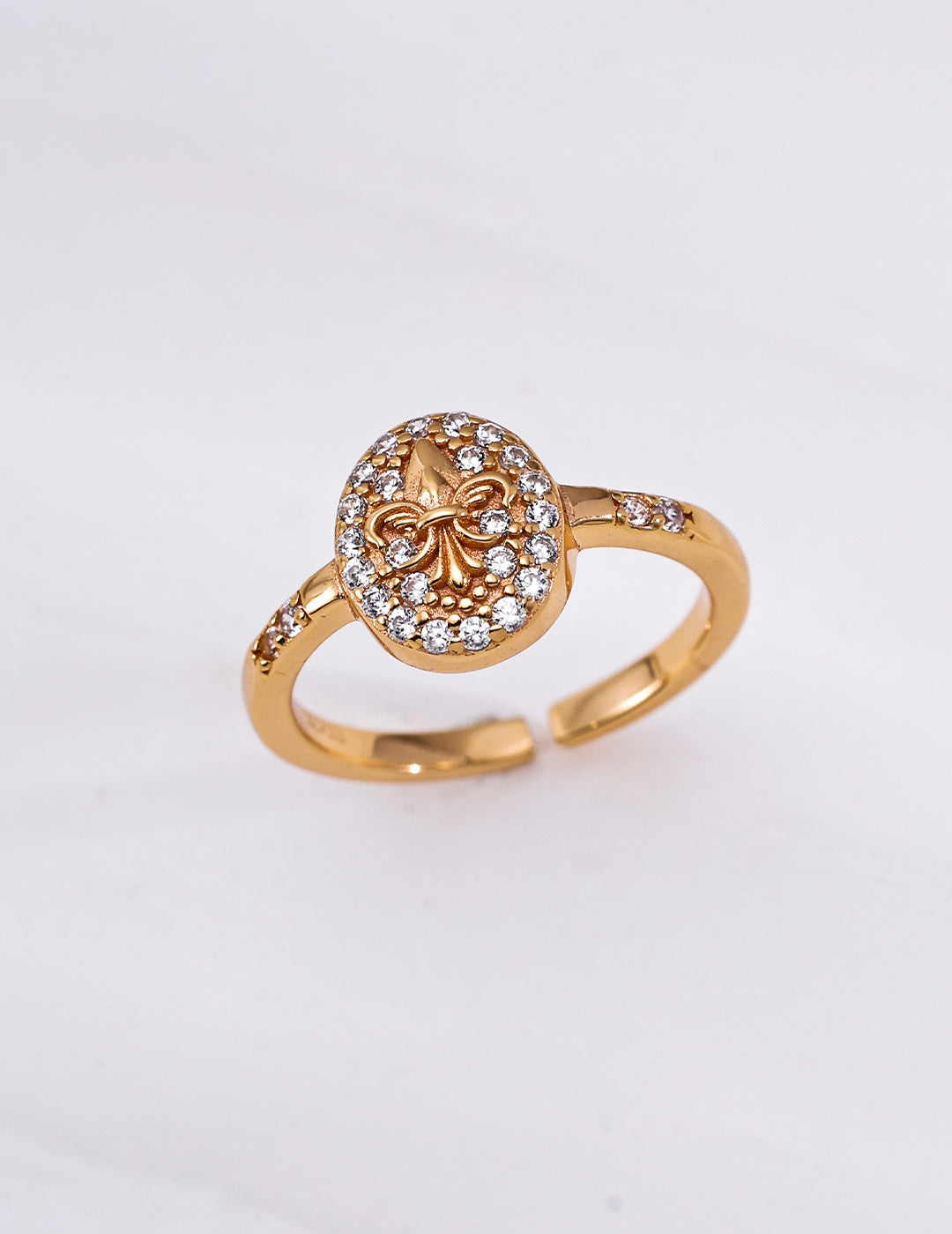Fleur-de-lis Silver Ring