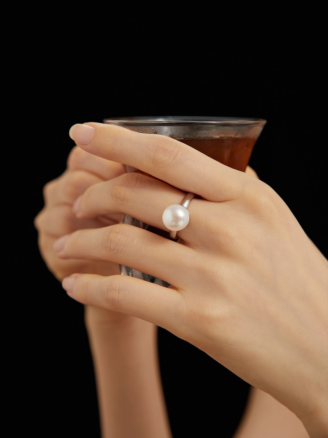 Pearl Everyday Open Ring product detail
