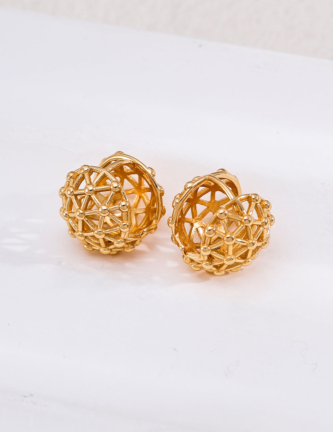 Vintage Modern Silver Earrings product detail