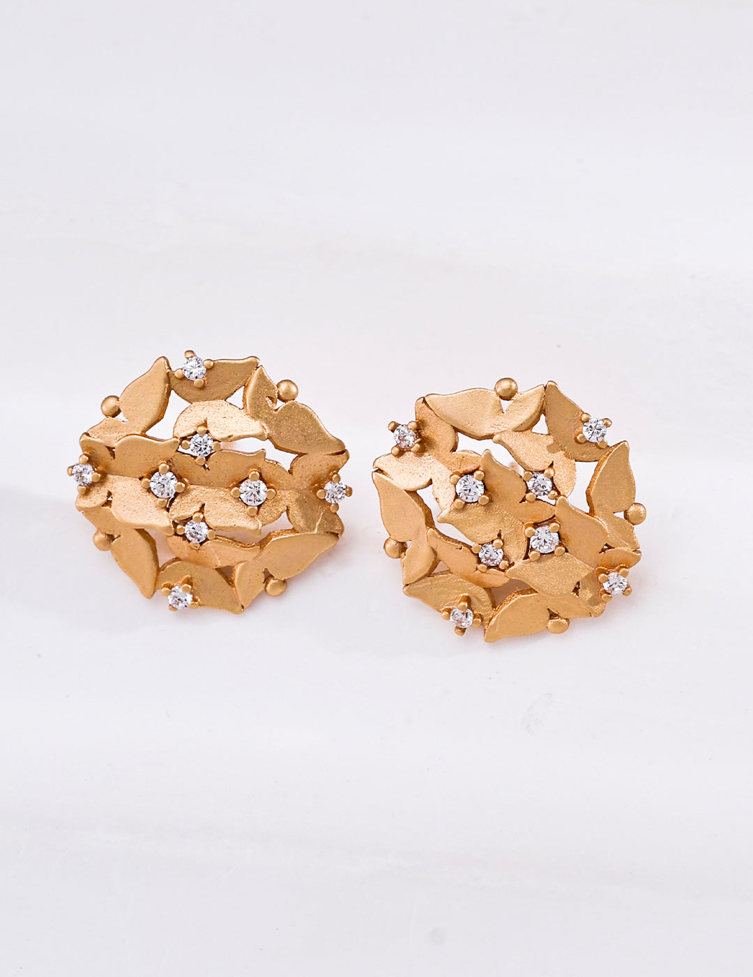 Butterfly Blossom Silver Earrings product detail