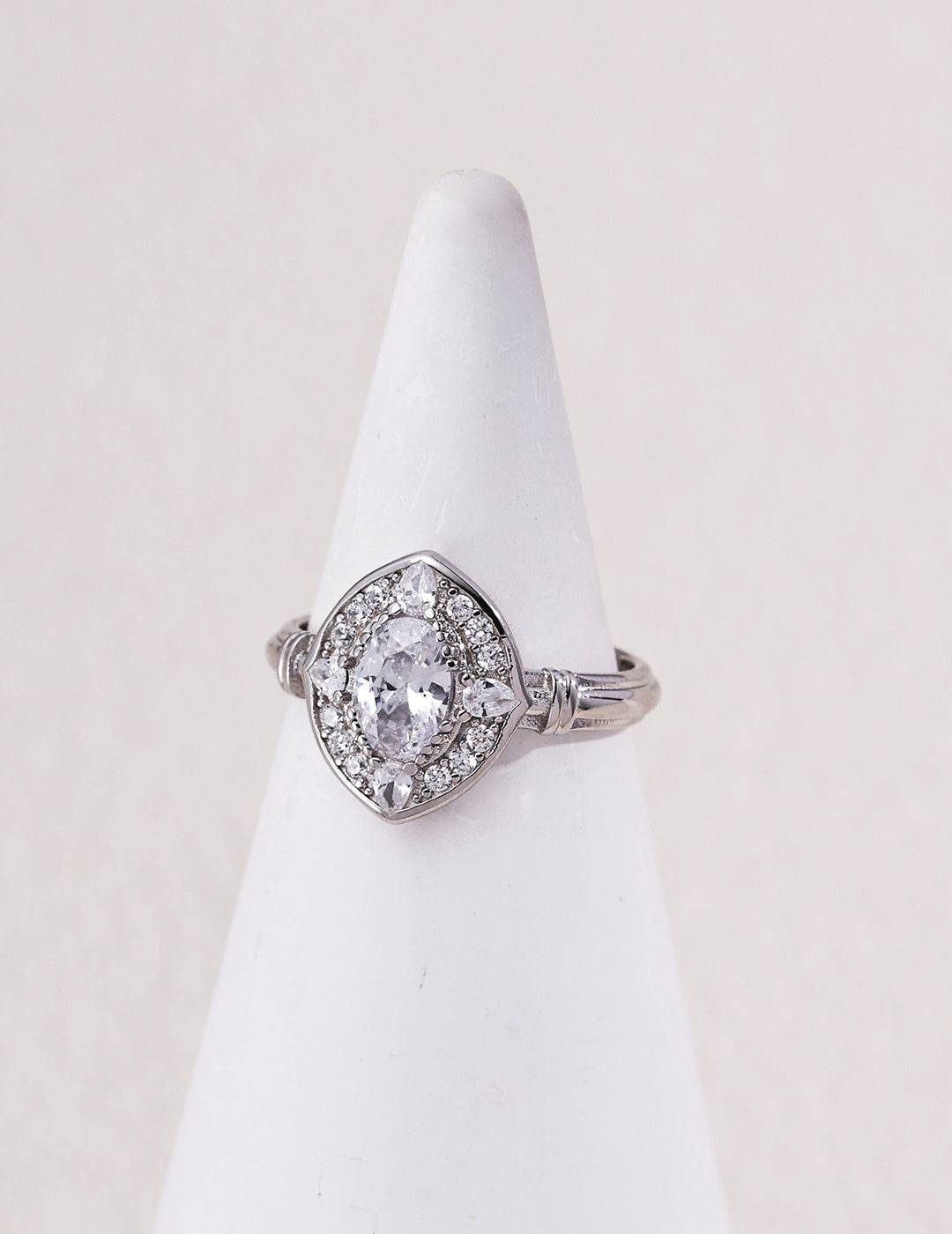 Palace Halo Silver Ring product detail