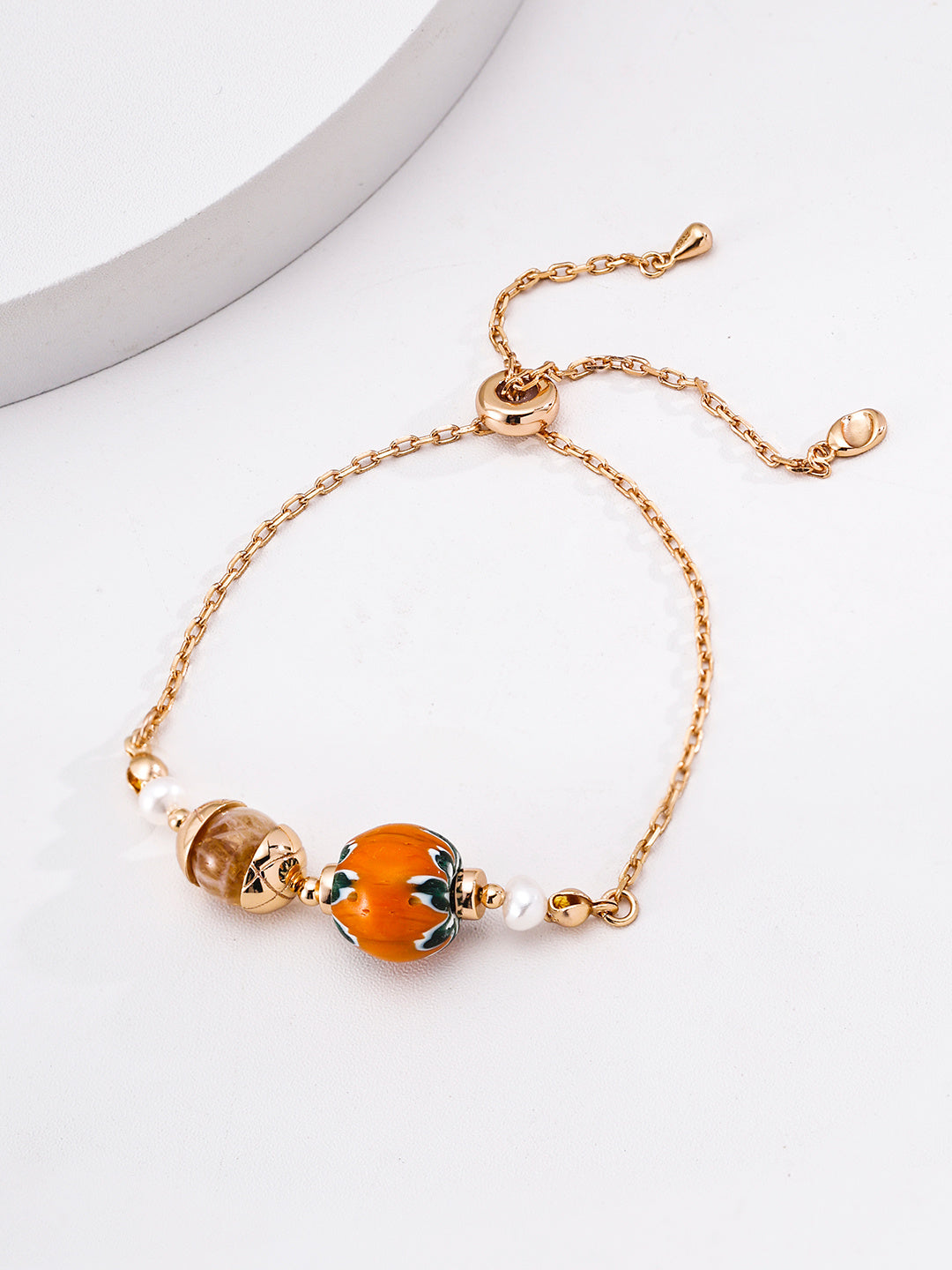 Himalayan Kilnfire Glass Silver Bracelet product detail