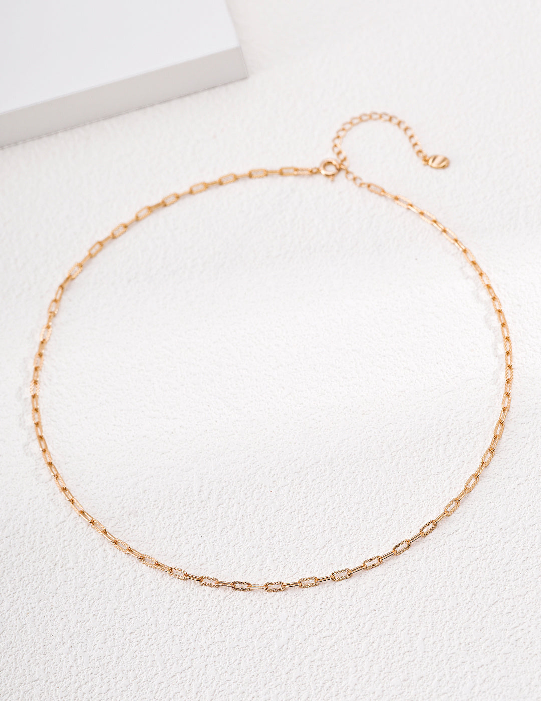 Textured Link Silver Chain product detail