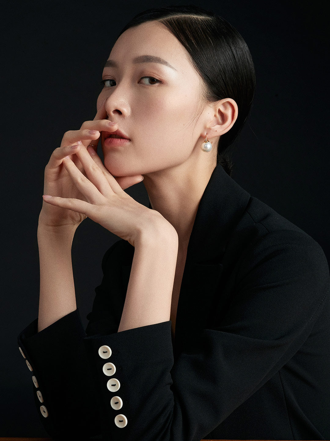 Contemporary Pearl Statement Earrings product detail
